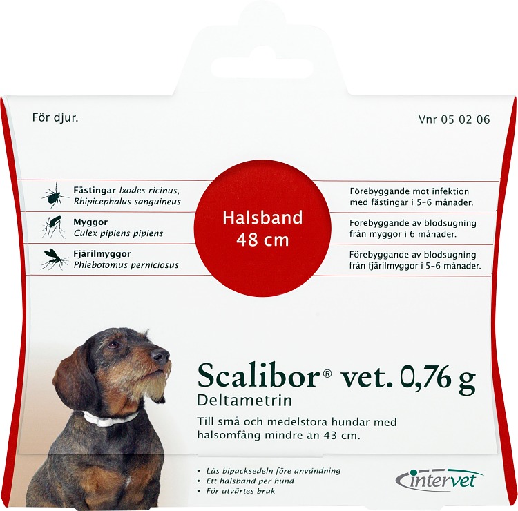 for eksempel Subjektiv symbol Scalibor 0,76 g halsband 48 cm 1 st • Köp på Djurfarmacia Apoteket Trollet