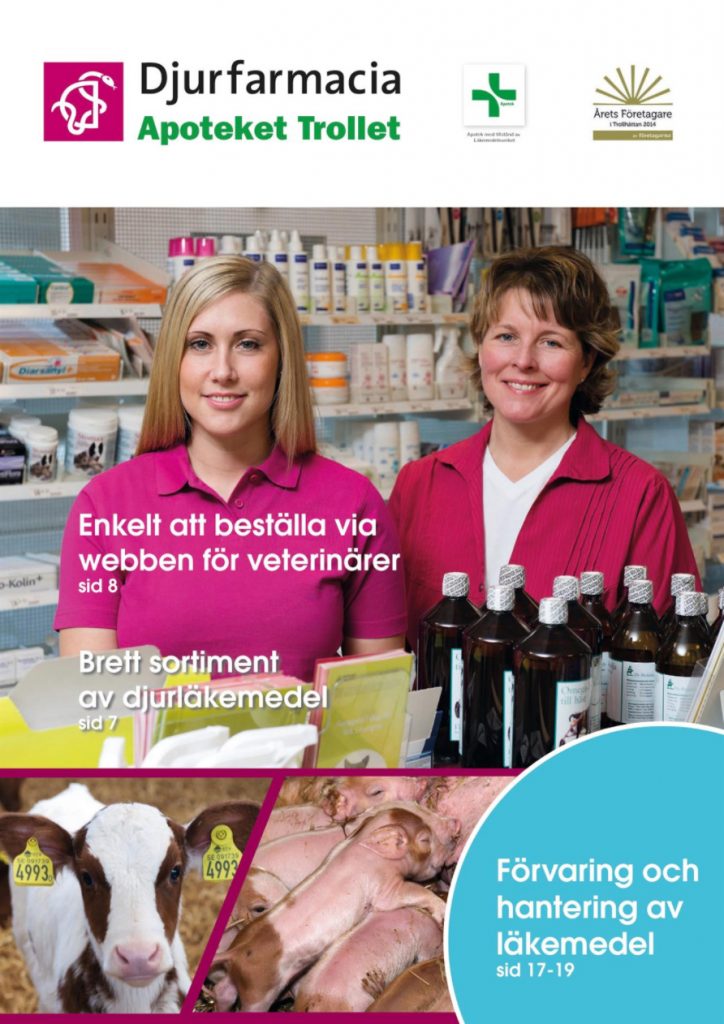 Omslag Djurfarmacia tidning 2015